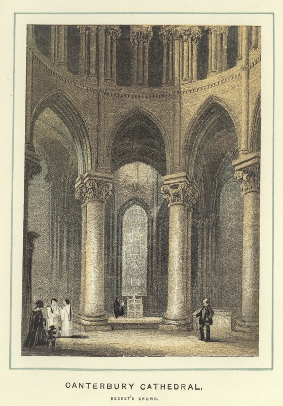Canterbury katedral, Beckets Crown av English School