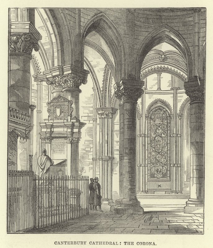 Canterbury katedral, koronaen av English School