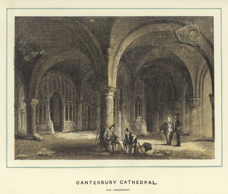 Canterbury Cathedral, underbygget av English School
