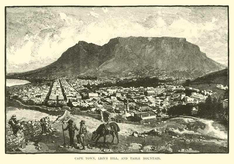 Cape Town, Lions Hill og Table Mountain av English School