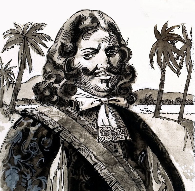 Kaptein Henry Morgan på Jamaica av English School