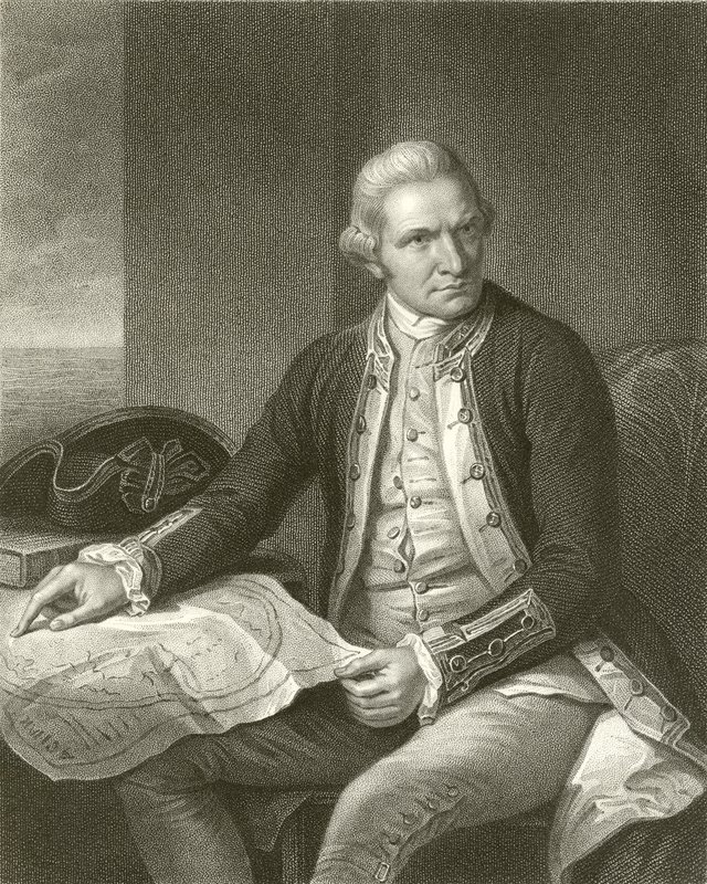 Kaptein James Cook av English School