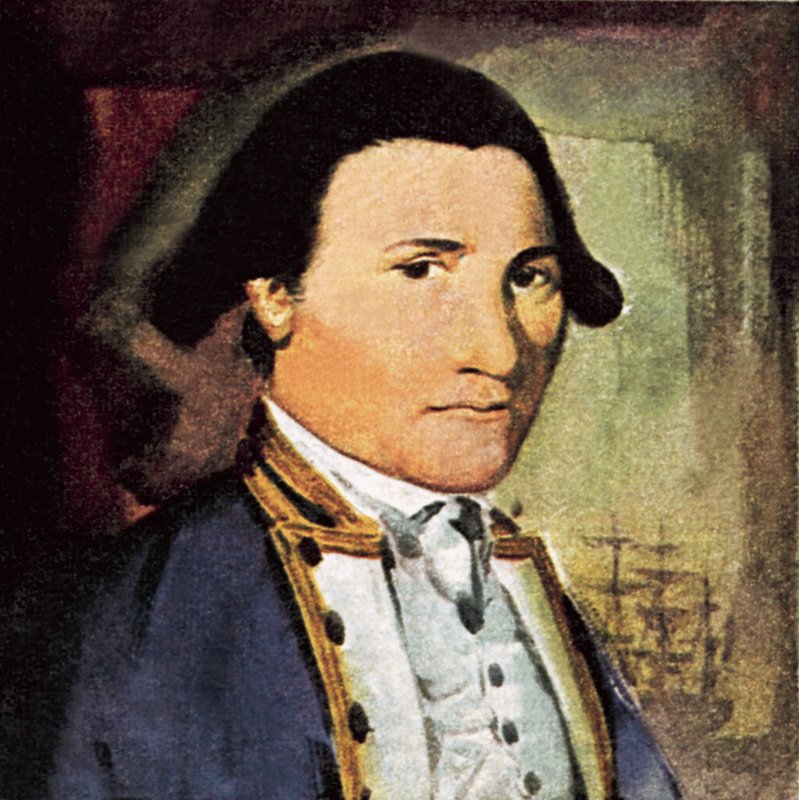 Kaptein James Cook av English School