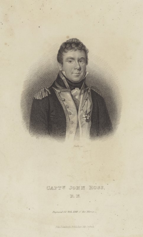 Kaptein John Ross, britisk marineoffiser og arktisk oppdagelsesreisende av English School