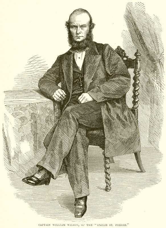 Kaptein William Wilson, fra Emilie St. Pierre av English School