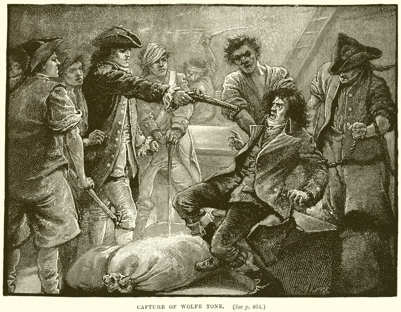 Fangst av Wolfe Tone av English School