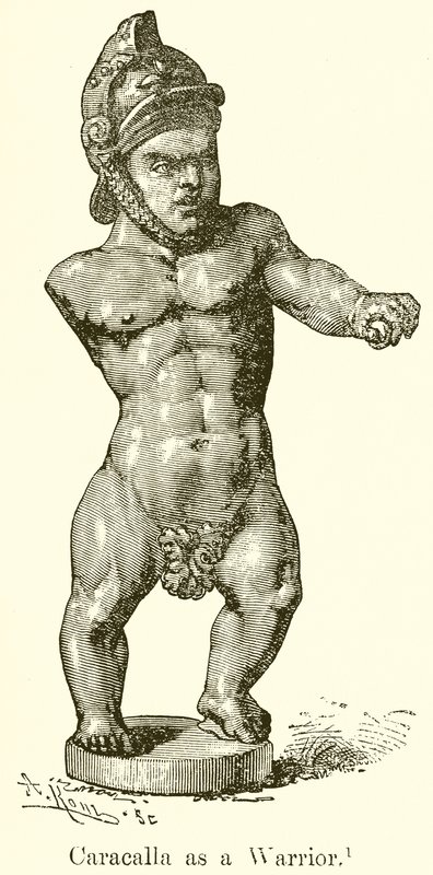 Caracalla som en kriger av English School
