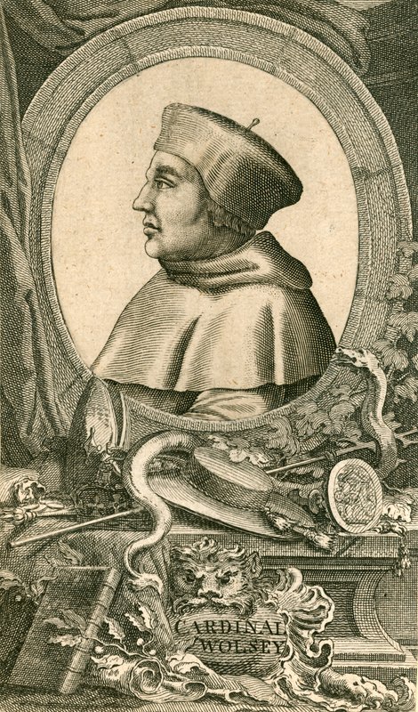 Kardinal Wolsey av English School