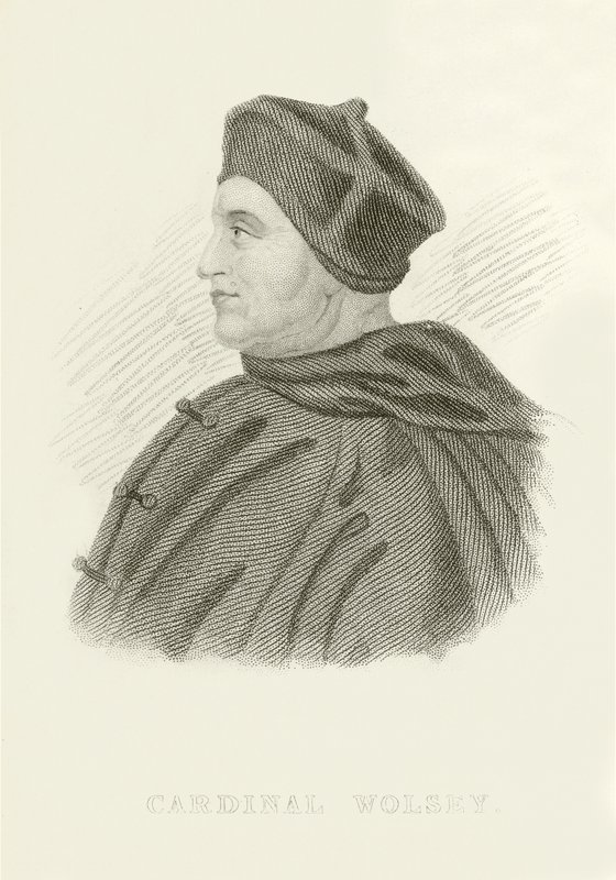 Kardinal Wolsey av English School