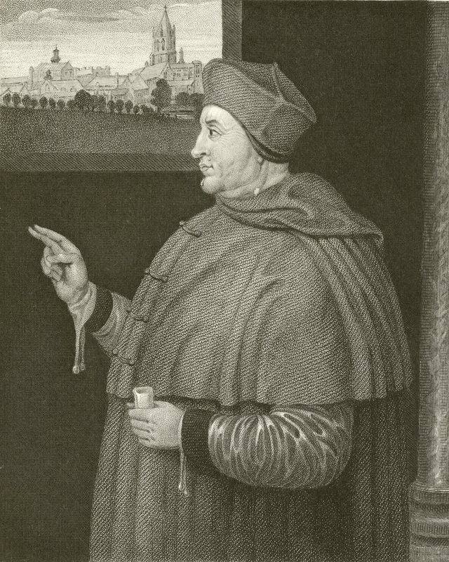 Kardinal Wolsey av English School