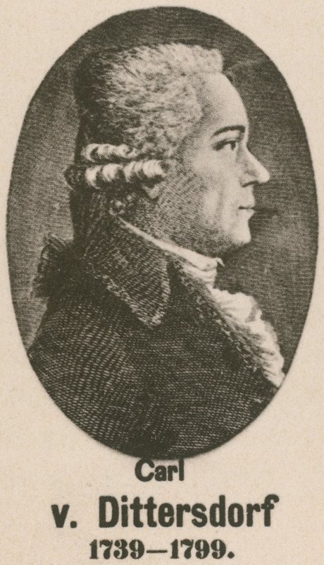 Carl von Dittersdorf (gravering) av English School
