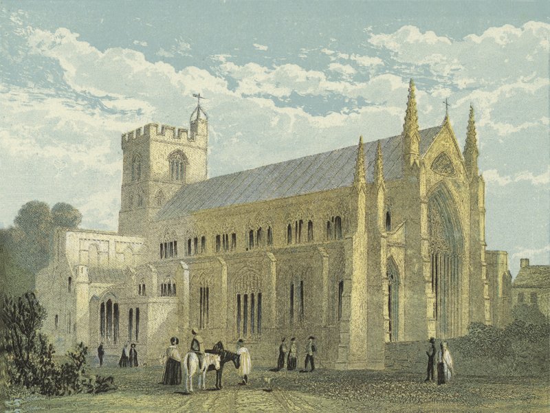 Carlisle Cathedral, South East View av English School