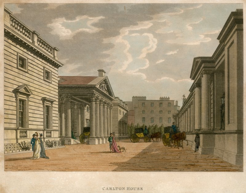 Carlton House, London av English School