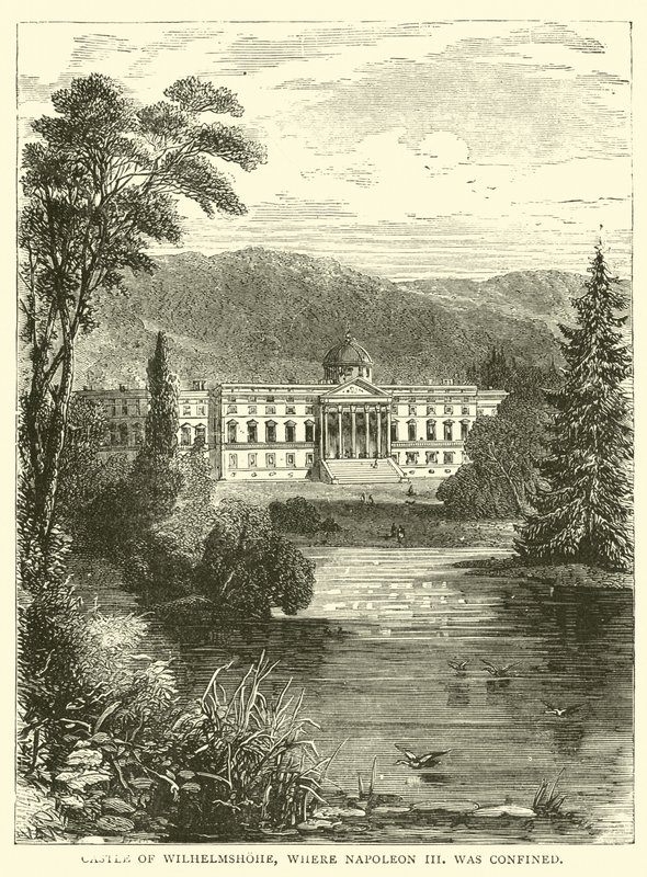 Slottet i Wilhelmshohe, der Napoleon III ble innesperret av English School