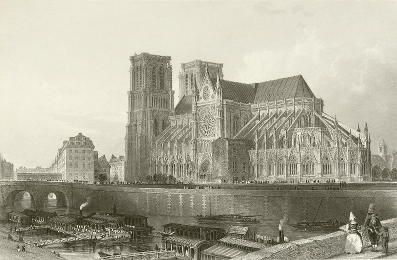 Notre-Dame-katedralen - Paris av English School