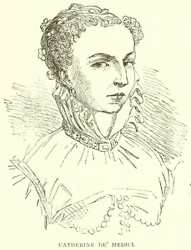 Catherine de Medici av English School