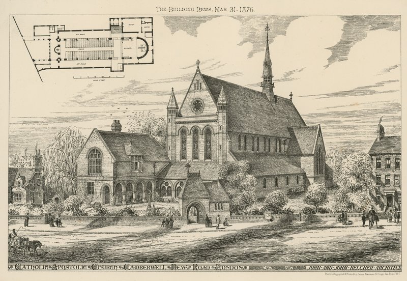 Den katolske apostoliske kirke i Camberwell av English School
