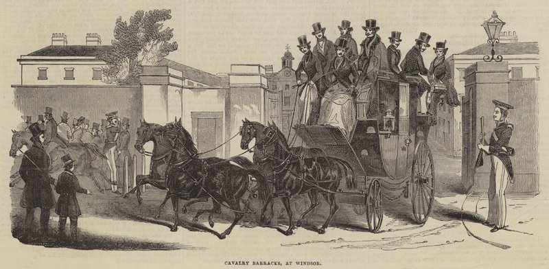 Cavalry Barracks, i Windsor av English School