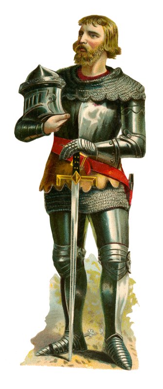Kavalerisoldat fra kong Richard IIs tid, 1377-1399 av English School