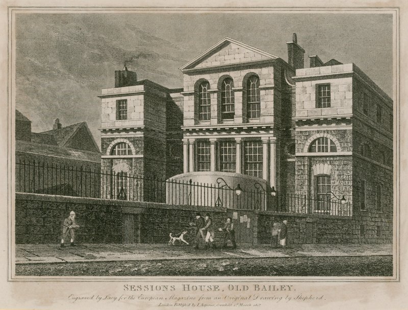 Central Criminal Court, 2nd, post-Fire session house av English School