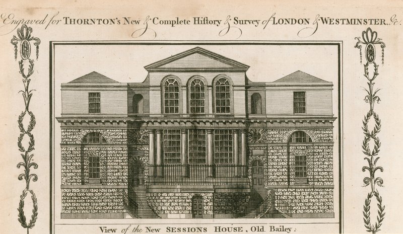 Central Criminal Court, andre post-Fire Sessions House av English School
