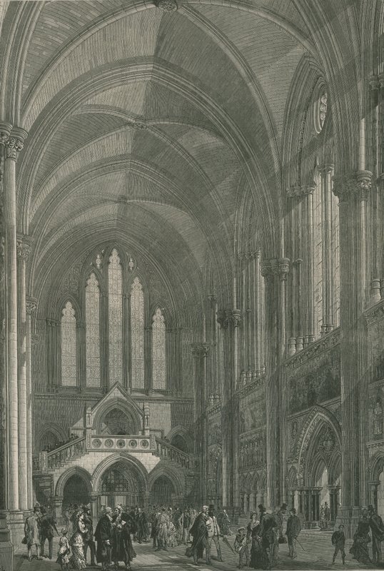 Central Hall of the Royal Courts of Justice av English School