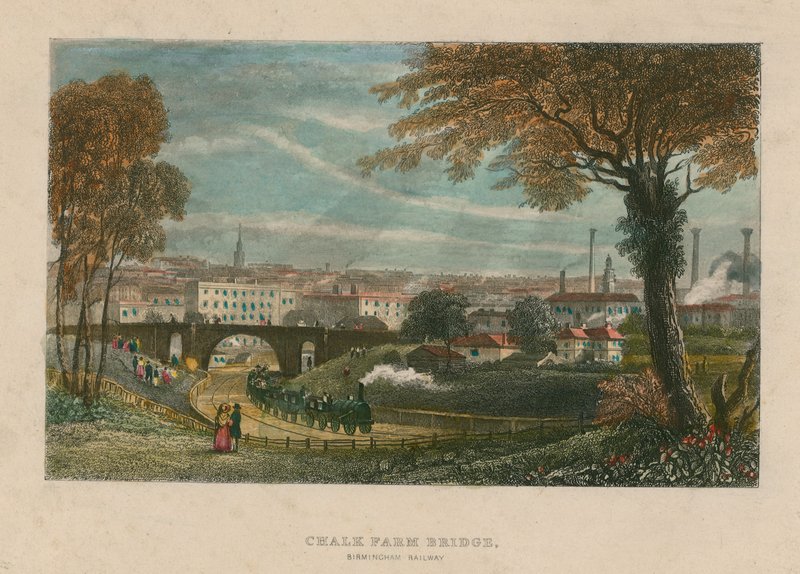 Chalk Farm Bridge, London av English School