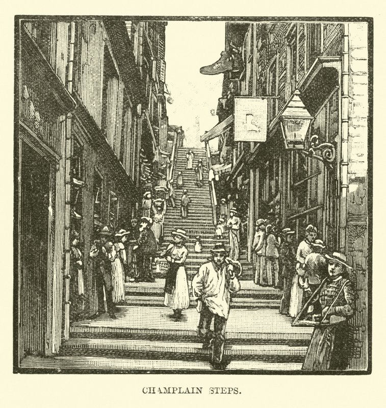 Champlain Steps av English School
