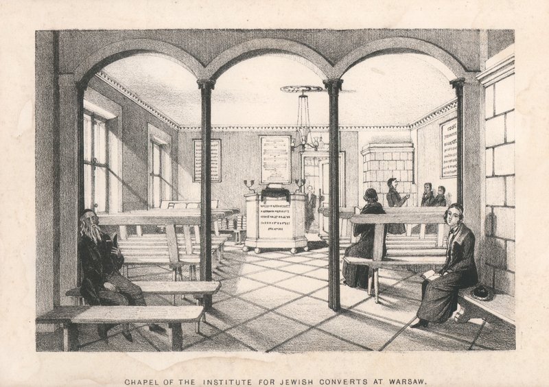 Kapell ved Institutt for jødiske konvertitter i Warszawa av English School