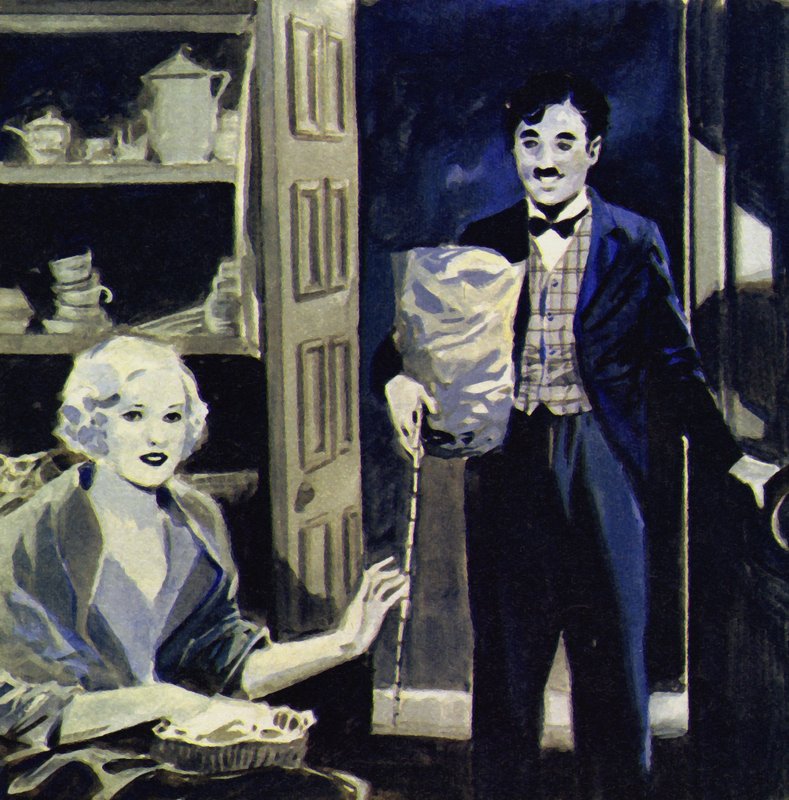 Chaplins fineste øyeblikk inkluderte filmene The Gold Rush og City Lights av English School