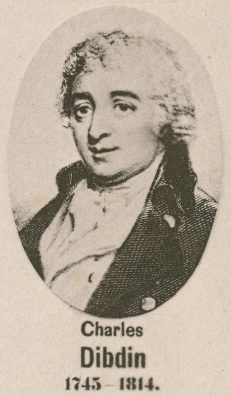 Charles Dibdin (gravyr) av English School