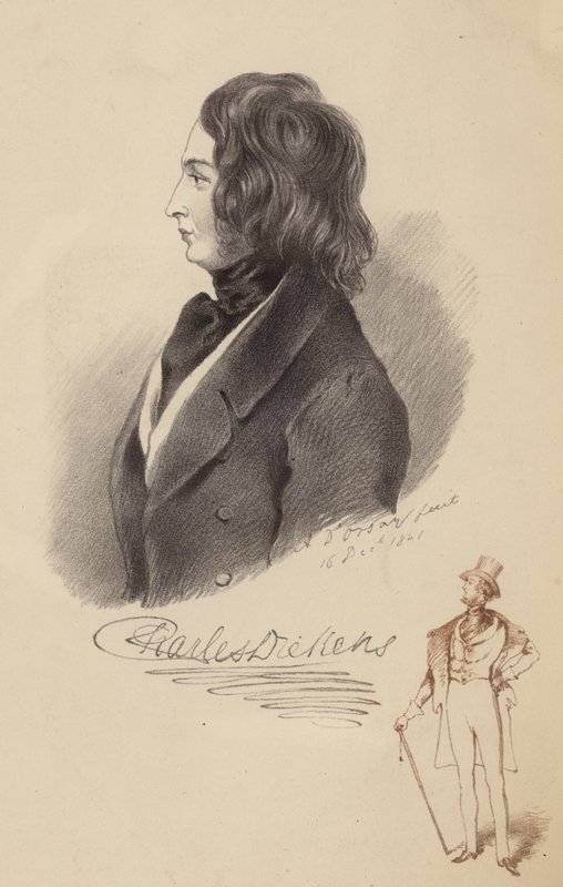 Charles Dickens av English School