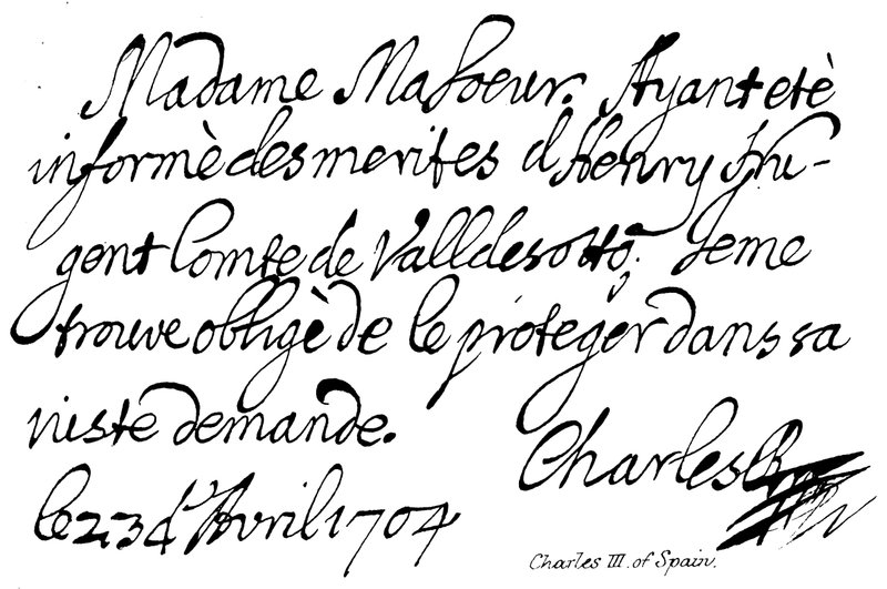 Karl III av Spania av English School