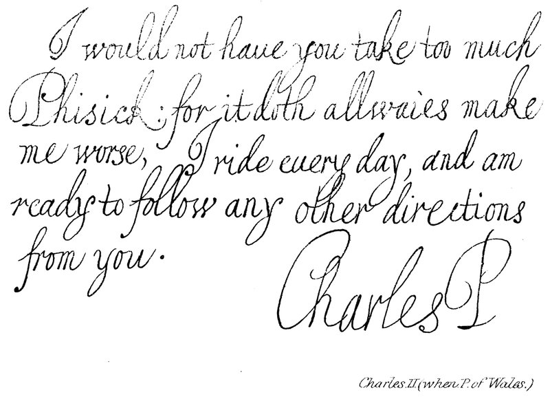 Charles II (da P av Wales) av English School