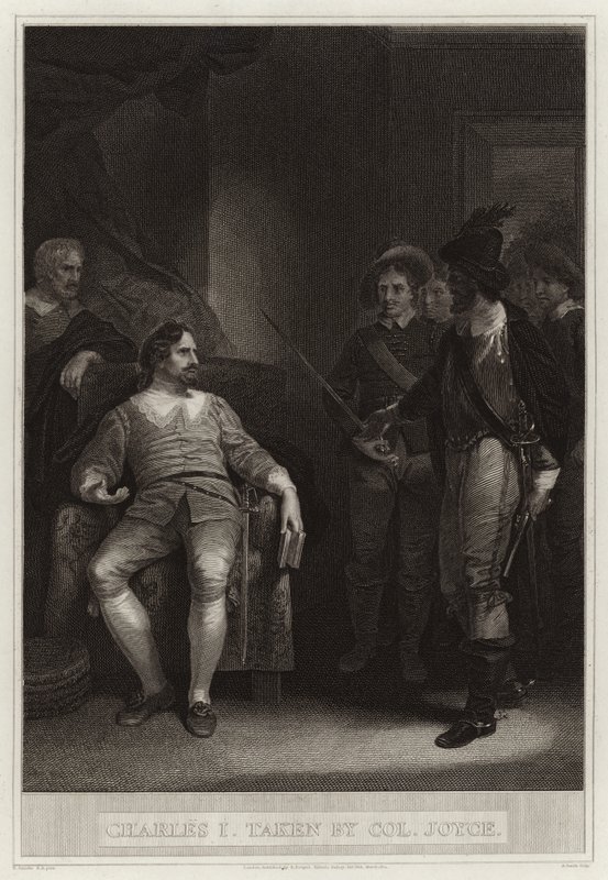 Charles I tatt av oberst Joyce av English School