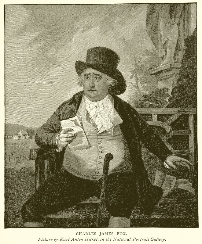 Charles James Fox av English School