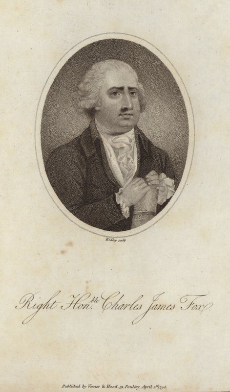 Charles James Fox av English School