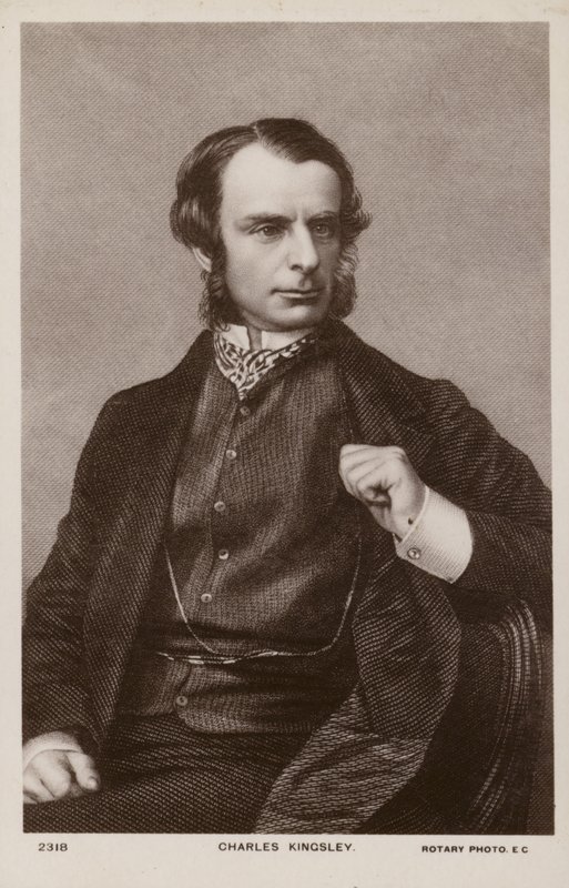 Charles Kingsley (1819–1875), engelsk prest, historiker og romanforfatter (lito) av English School