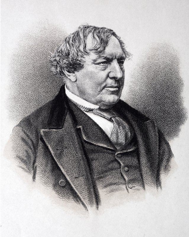 Charles Lever , irsk romanforfatter (gravering) av English School