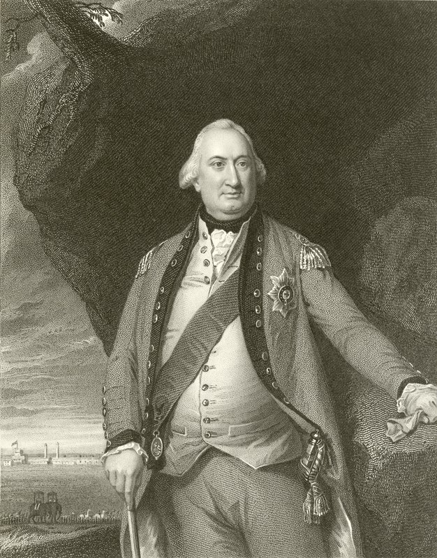 Charles, Marquis Cornwallis av English School