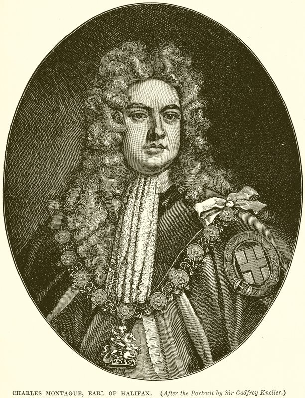 Charles Montague, jarl av Halifax av English School