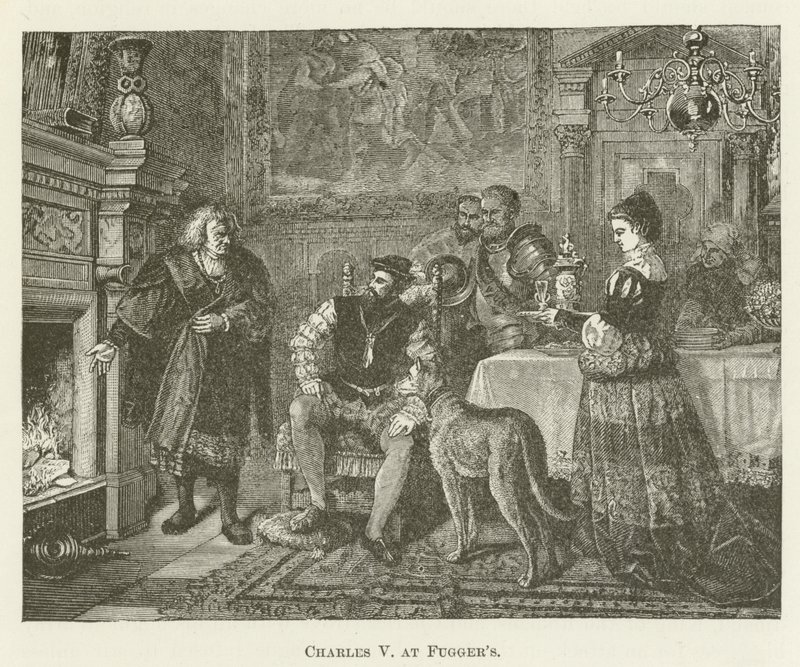 Charles V på Fuggers av English School