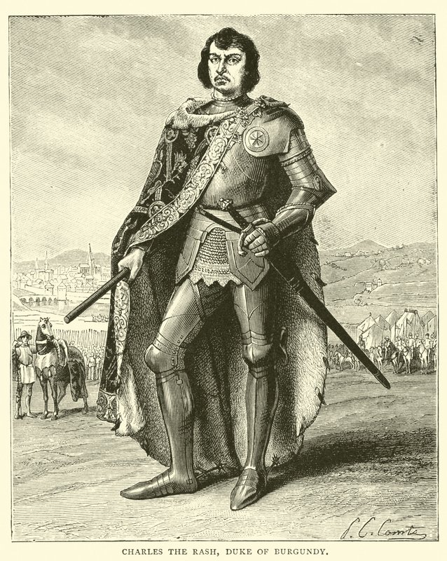 Charles the Rash, hertugen av Burgund av English School
