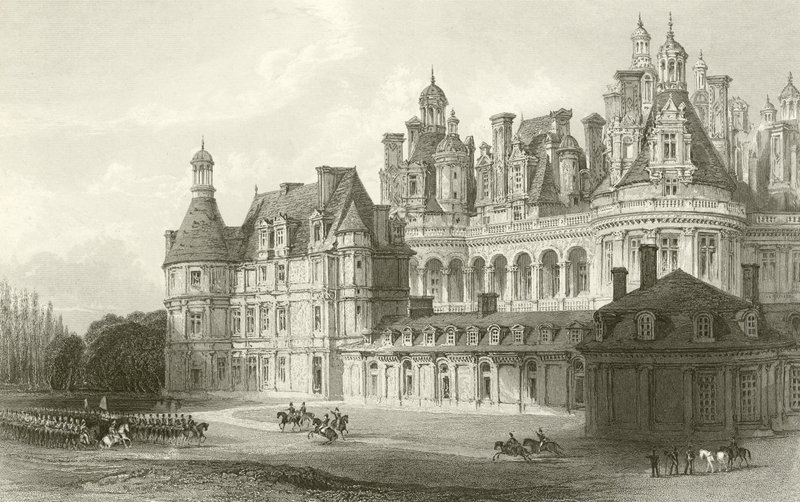 Chateau of Chambord, Loir et Cher av English School