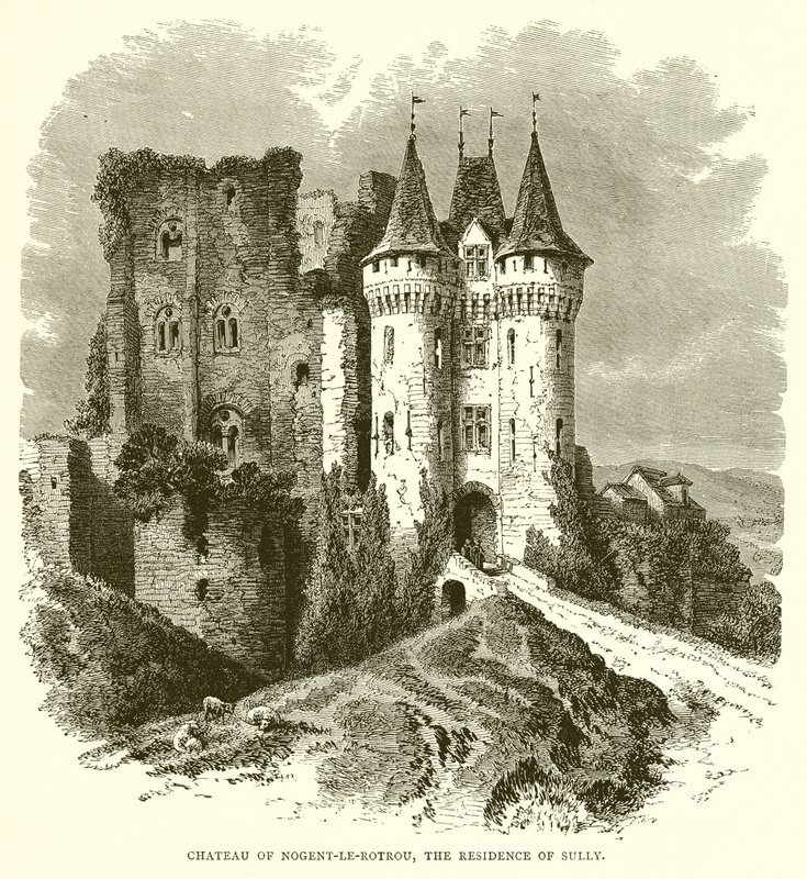 Chateau of Nogent-le-Rotrou, boligen til Sully av English School
