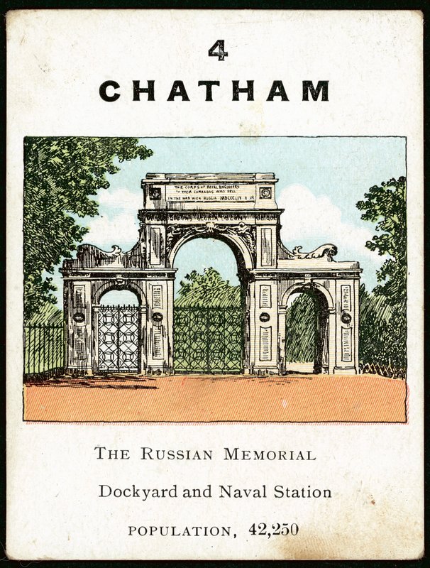 Chatham (farge litho) av English School