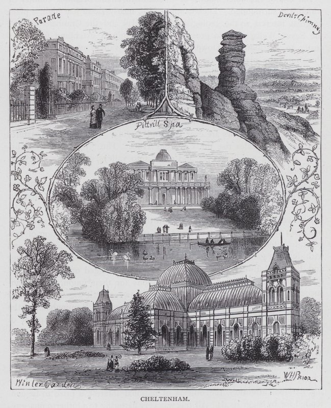 Cheltenham (gravering) av English School