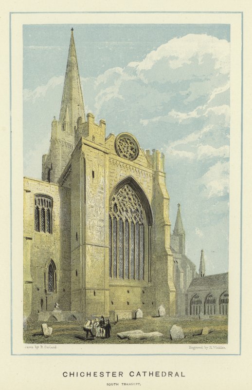 Chichester Cathedral, sørlig tverrarm av English School