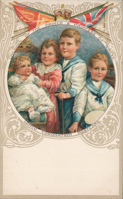 Barn av prinsen og prinsessen av Wales av English School