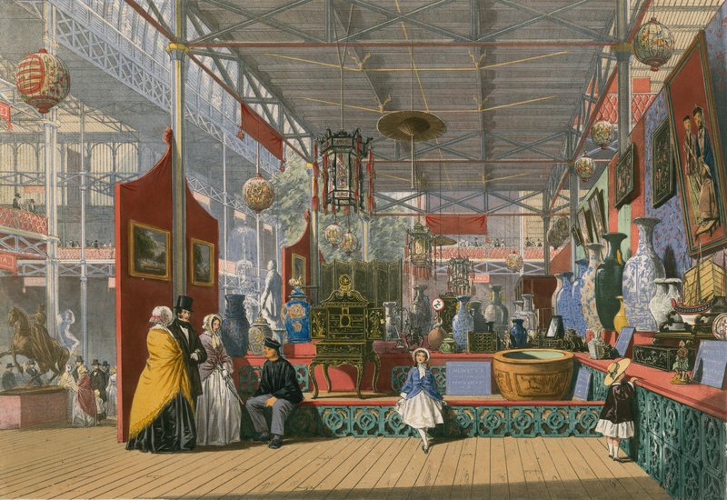 Kina, Den store utstillingen, 1851 av English School